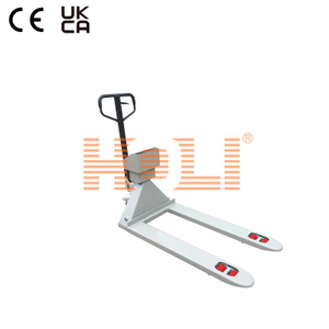 PTS-C Pallet Truck Scale is a versatile and efficient weighing solution designed for use in various industrial environments with opened bracket to install all compatible indicator